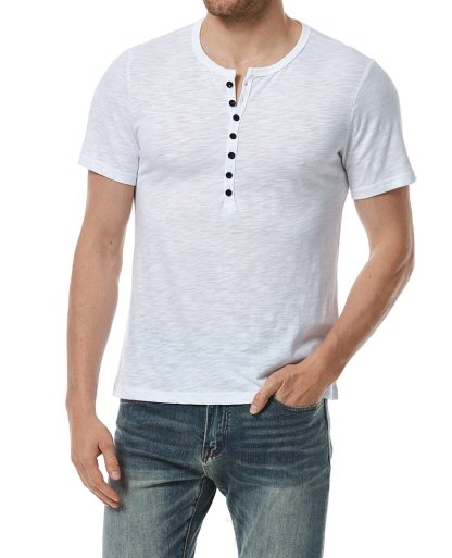 Casual Henley Short Sleeve - Image 4