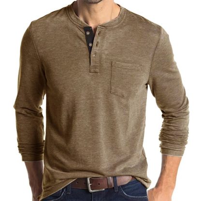 Soft Daily Henley T-shirt