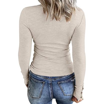 Trendy Henley Slim Fit Shirt - Image 6
