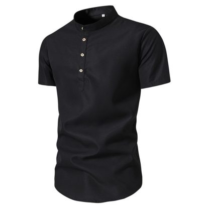 Plus Size Men’s Henley - Image 4
