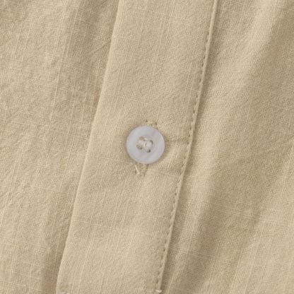 Cool Henley Cotton Shirt - Image 9