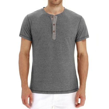 Comfortable Henley Shirt - Image 2