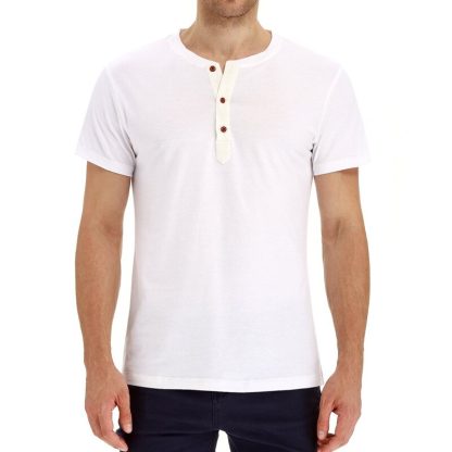 Comfortable Henley Shirt - Image 3