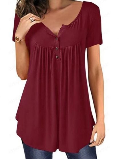 Plus Size Henley Tunic - Image 6