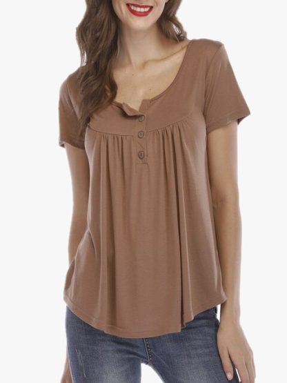 Plus Size Henley Tunic - Image 11