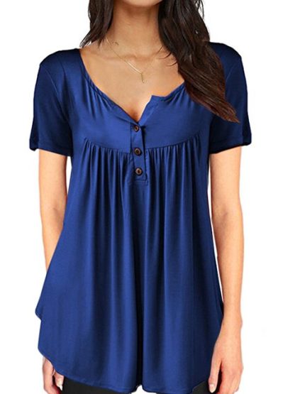 Plus Size Henley Tunic - Image 4