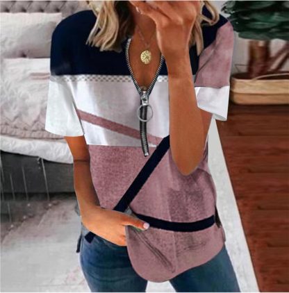 Henley Shirts Blouses Stylish - Image 3
