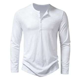 Timeless Elegance Henley Shirt