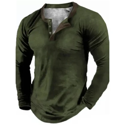 Long-Sleeve Button Down Shirt - Image 5