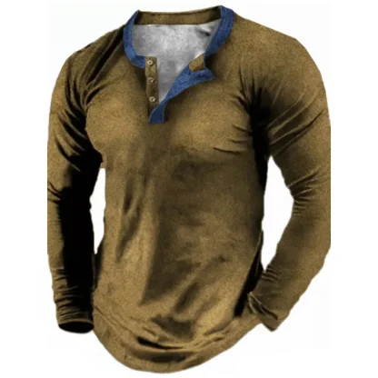Long-Sleeve Button Down Shirt - Image 3