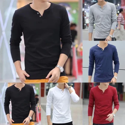 V-Neck Button Pullover Top - Image 6