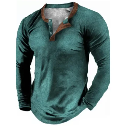 Long-Sleeve Button Down Shirt - Image 4